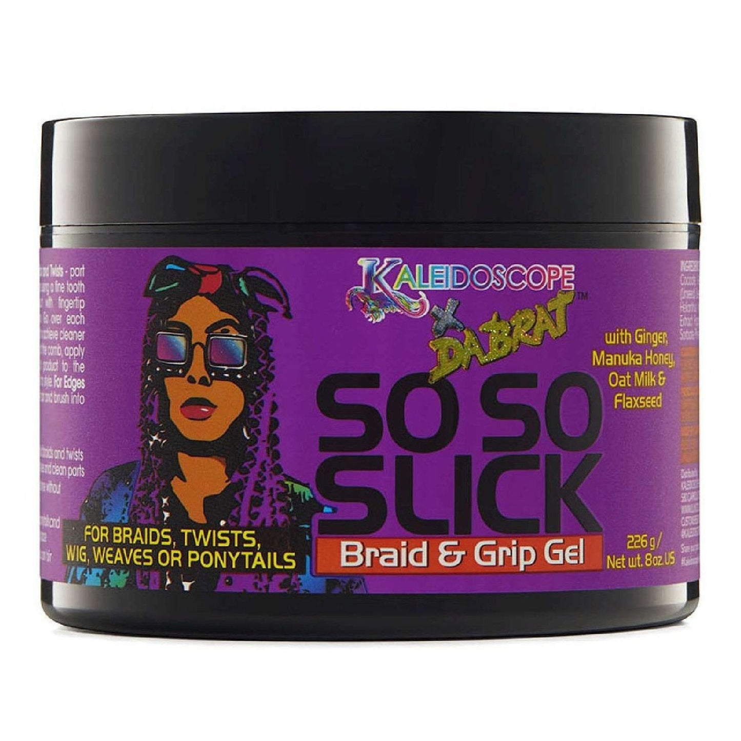 Da Brat Dabrat So So Slick Braid Grip Gel 8 Oz